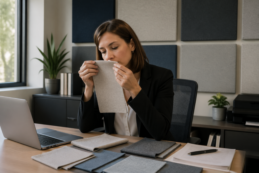 How to Choose Acoustic Panel Fabric: A Simple Breathability Test