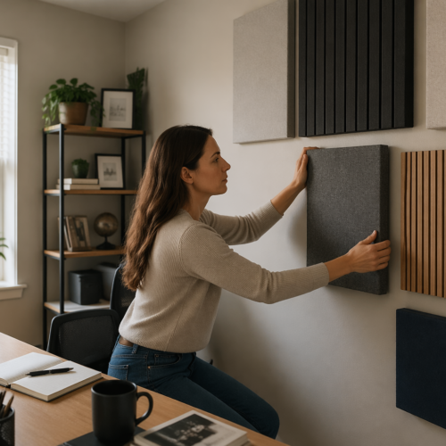 Acoustic Panel Fire Safety Basics for a Home Office (Materials and Placement)