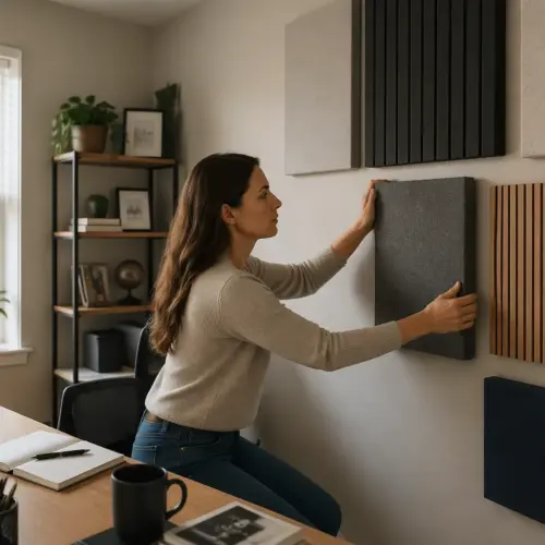 Acoustic Panel Fire Safety Basics for a Home Office (Materials and Placement)