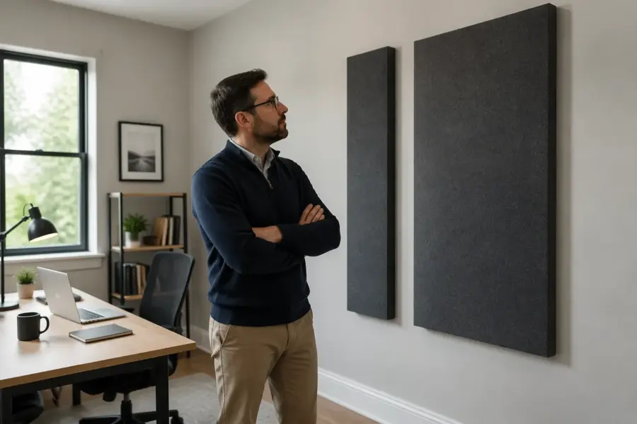 Acoustic Panel Size Guide for Home Offices: 12×48 vs 24×48 and More