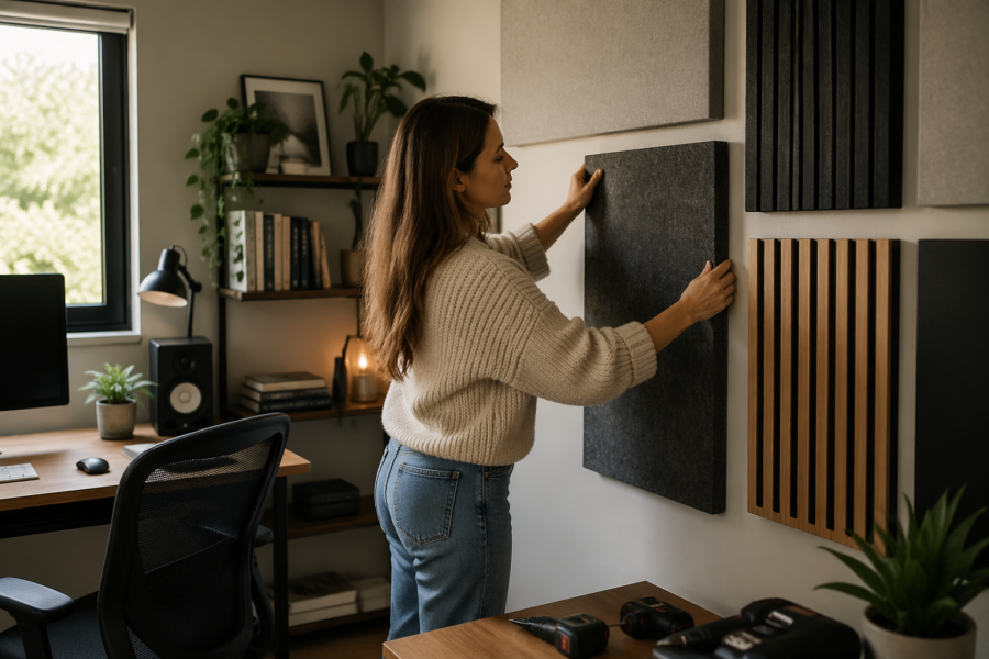 Acoustic Panels for a Small Home Office Studio: A Practical Starter Plan