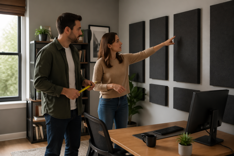 How Many Acoustic Panels You Need for a Home Office (A Simple Estimation Method)
