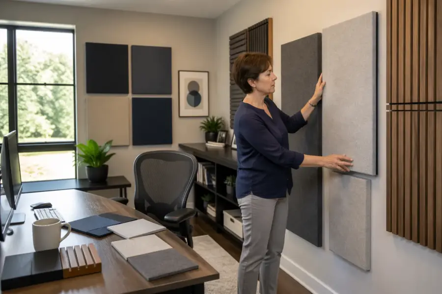 Treating an L-Shaped Room: Geometry Moves for Better Sound