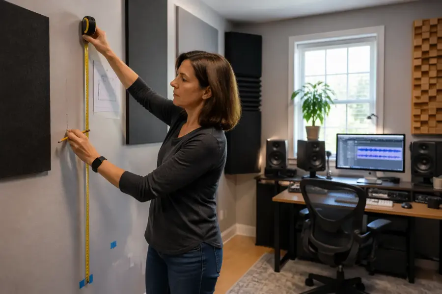 How to Plan Acoustic Treatment Placement Using Room Geometry (Step-by-Step)