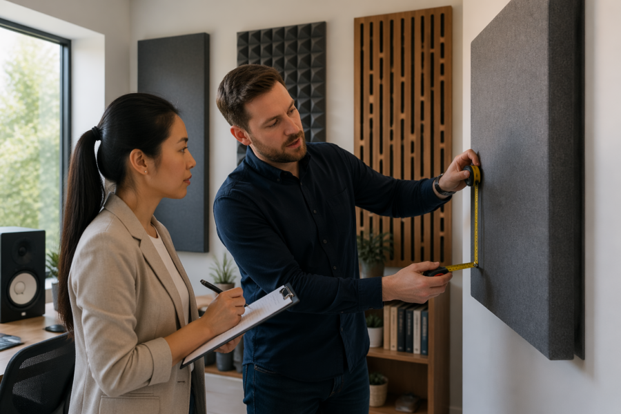 How Much Air Gap Behind Acoustic Panels Helps (And How to Set It Up)