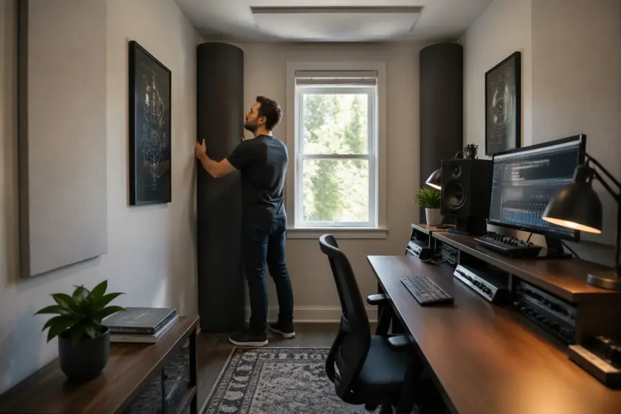 Bass Control in a Long, Narrow Home Office: Placement and Treatment Tips