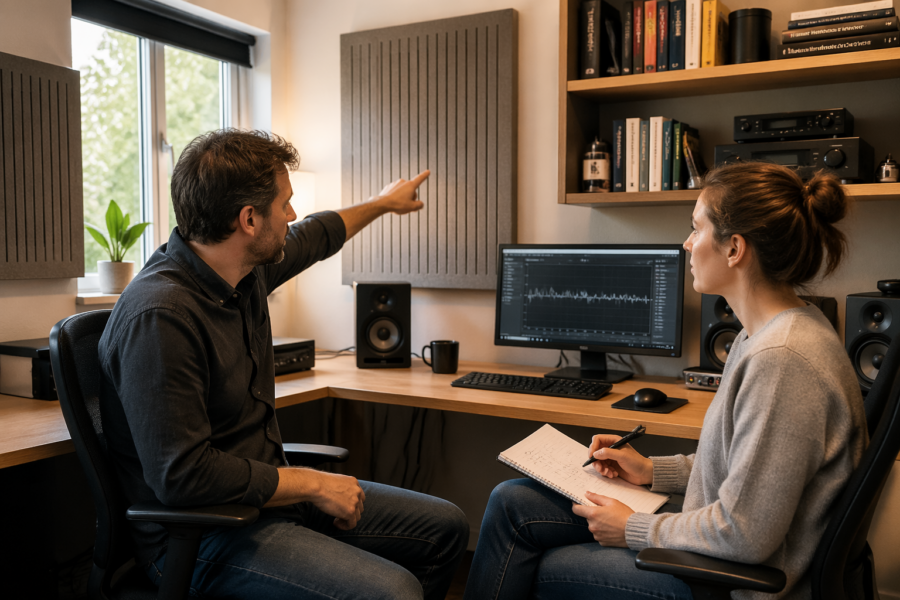 Bass Control in an L-Shaped Home Office: Layout and Treatment That Makes Sense