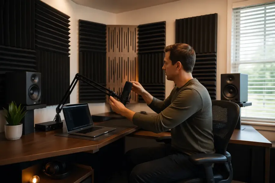 Corner Desk Home Studio Geometry: When It Works and How to Improve It
