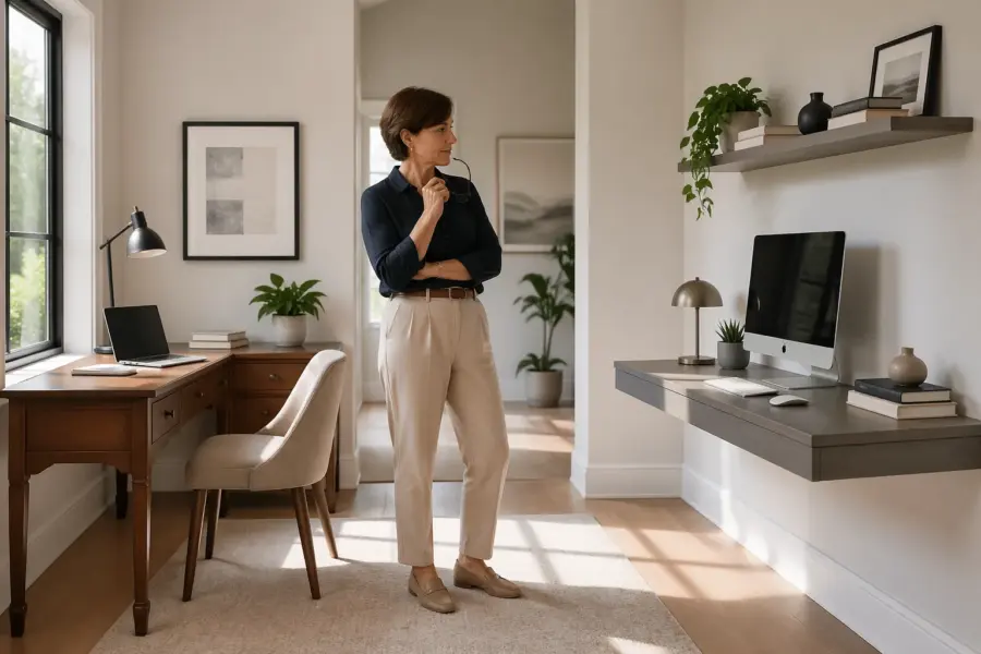 Desk Against the Wall vs Floating Desk: Geometry Pros and Cons