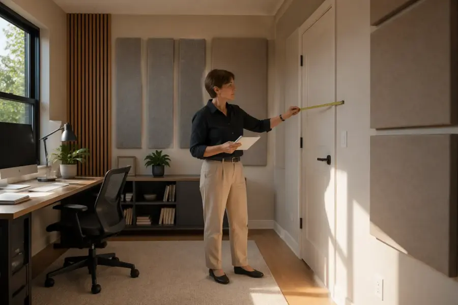 Door Placement and Swing: Room Geometry Fixes for a Better Home Office Studio