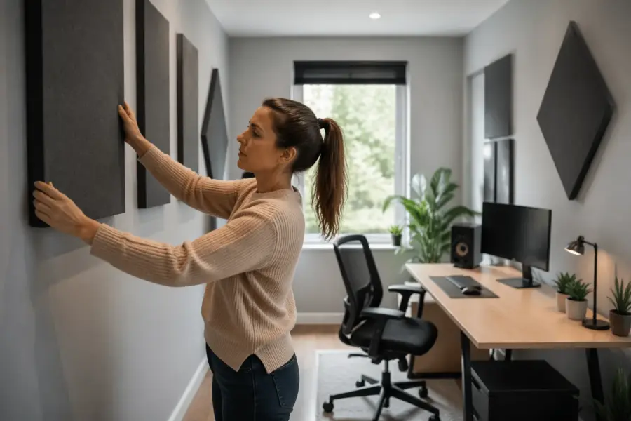 Home Office Studio Setup in a Long, Narrow Room: Geometry That Helps