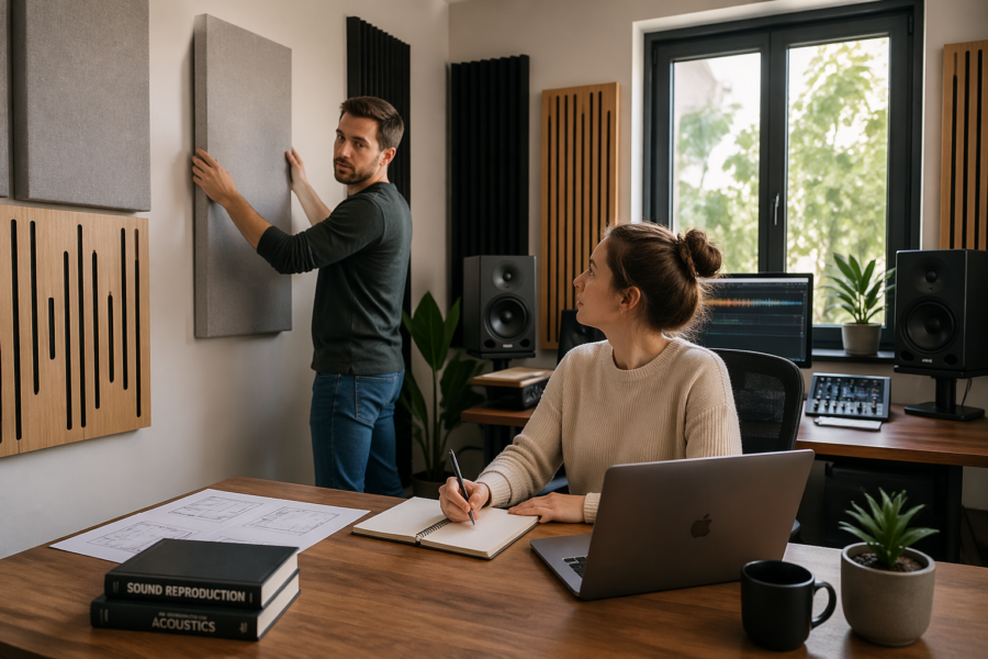 Using the 38% Listening Position Rule in a Home Office Studio