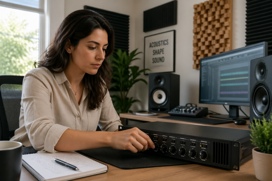 How to Use Monitor Boundary Switches to Improve Bass in a Home Office