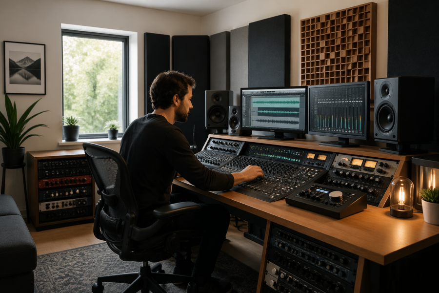 Best Desk Position in a Rectangular Room for Clearer Audio