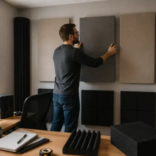 Rear Wall Bass Treatment in a Small Home Office: What Works and What Doesn’t