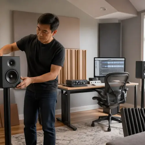 How to Set Up Speakers in an Asymmetrical Room Without Losing Stereo Image