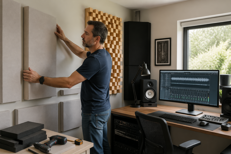 How to Stop Bass Rattles and Buzzes in a Home Office Studio